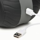 Curve Toys Vibrating and Squeezing Masturbator - 10X - Black