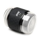 Curve Toys Vibrating Double Stroker - Black