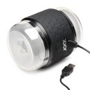 Curve Toys Vibrating Double Stroker - Black