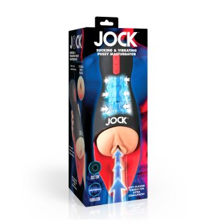 Curve Toys Sucking and Vibrating Pussy Masturbator - Black