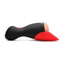 Curve Toys Sucking and Vibrating Pussy Masturbator - Black