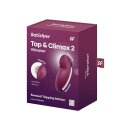 Satisfyer Tap and Climax 2 Red