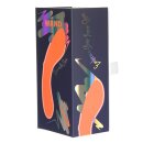 Swan Vibes The Mini Swan Wand Glow In The Dark Orange