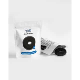 KIIROO - Powerblow Absorbent Foam 5 Pack - Black