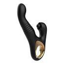 Rimba Toys - Sensual Nights SN08 - Multifunction Vibrator - Black