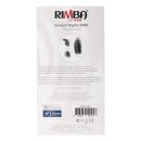 Rimba Toys - Sensual Nights SN09 - Thrusting Rabbit Vibrator - Black