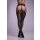 Christine Suspender pantyhose Tula - Black - One Size