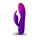 Rocks Off Glo Girl Rabbit Vibrator Silikon Wasserdicht 17,1 cm