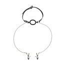 Virgite Nippelklemmen mit Ring-Knebel Modell 35 Schwarz...