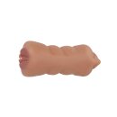 Crazy Bull Sarah Premium zweiseitiger Masturbatur Braun