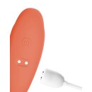 IY Vibrator für Paare mit App-Steuerung Orange 9,2 cm Ø 3,3 cm