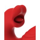 IY Mouty Rabbit-Vibrator mit App-Steuerung Rot 17,2 cm