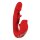 IY Mouty Rabbit-Vibrator mit App-Steuerung Rot 17,2 cm