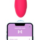 IY Bulby Vibrating Egg with App Dark Pink 9,7 cm