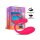 IY Bulby Vibrating Egg with App Dark Pink 9,7 cm