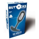ToyJoy Buttocks The Athlete Weighted Plug Grey