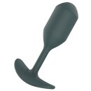 ToyJoy Buttocks The Athlete Weighted Plug Grey