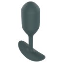 ToyJoy Buttocks The Athlete Weighted Plug Grey