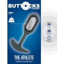 ToyJoy Buttocks The Athlete Weighted Plug Grey
