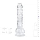 Easy Toys Jelly Dildo with Balls 17 cm