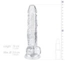 Easy Toys Jelly Dildo with Balls 20 cm