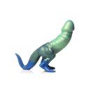 XR Brands Jurassic Dinosaurier-Dildo Grün Blau