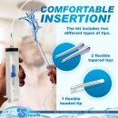 XR Brands Clean Stream Enema Syringe with Attachments 150 ml