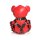 XR Brands Gimp bear red