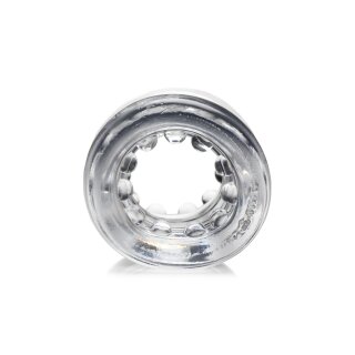 XR Brands Transparent TPE Ball Stretcher