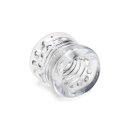 XR Brands Transparent TPE Ball Stretcher