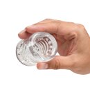 XR Brands Transparent TPE Ball Stretcher