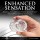 XR Brands Transparent TPE Ball Stretcher