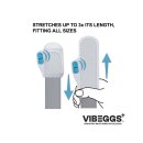 VIBEGGS - Ribs Delight - Vibrating Masturbation Sleeve - White