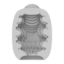 VIBEGGS - Ribs Delight - Vibrating Masturbation Sleeve - White