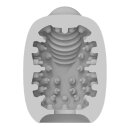 VIBEGGS - Naughty Nubs - Vibrating Masturbation Sleeve - White