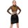LateX Transparent Crop Top with Metal Ring S