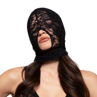 Bedroom Fantasies Lace BDSM Mask Black