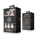 Rosy Gold Metal Butt Plug Set 3 Pieces Rose Gold
