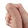 Lovetoy 9" REAL SOFTEE Rechargeable Vibrating Dildo (Flesh)