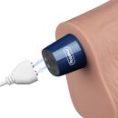 Lovetoy 10" REAL SOFTEE Rechargeable Vibrating Dildo (Flesh)