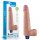 Lovetoy 10" REAL SOFTEE Rechargeable Vibrating Dildo (Flesh)