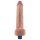 Lovetoy 10" REAL SOFTEE Rechargeable Vibrating Dildo (Flesh)