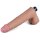 Lovetoy 10" REAL SOFTEE Rechargeable Vibrating Dildo (Flesh)