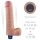 Lovetoy 10" REAL SOFTEE Rechargeable Vibrating Dildo (Flesh)