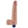 Lovetoy 10" REAL SOFTEE Rechargeable Vibrating Dildo (Flesh)