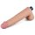 Lovetoy 10.5" REAL SOFTEE Rechargeable Vibrating Dildo (Flesh)