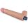 Lovetoy 10.5" REAL SOFTEE Rechargeable Vibrating Dildo (Flesh)