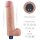 Lovetoy 10.5" REAL SOFTEE Rechargeable Vibrating Dildo (Flesh)