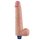 Lovetoy 10.5" REAL SOFTEE Rechargeable Vibrating Dildo (Flesh)
