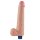 Lovetoy 10.5" REAL SOFTEE Rechargeable Vibrating Dildo (Flesh)